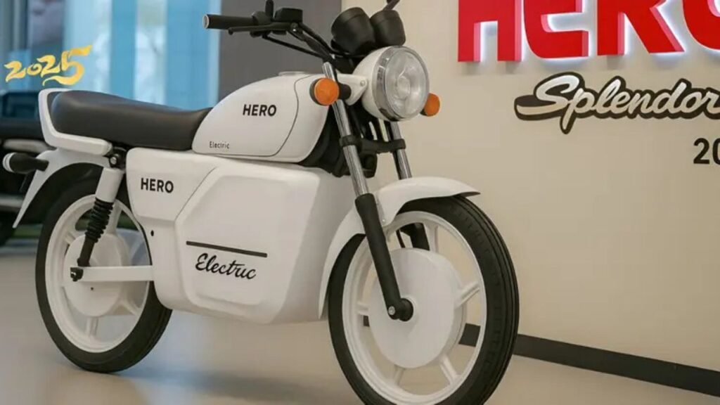 New Hero Splendor Electric