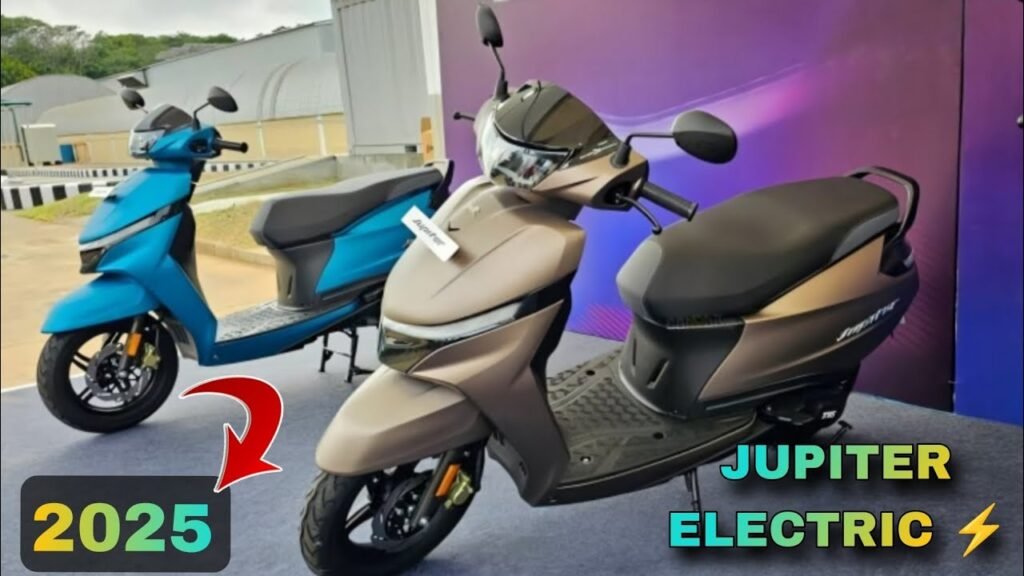 New TVS Jupiter Electric